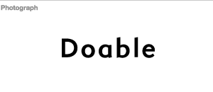 Doable